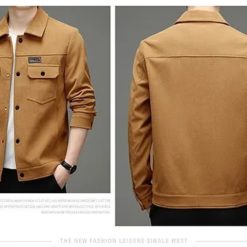 Áo Khoác Nam Nhung Tăm Thời Trang AKN 02 10 Áo Khoác Nam Nhung Tăm Thời Trang AKN 02 - Donabico Mart