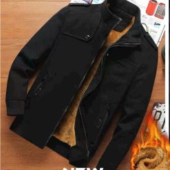 Áo Khoác Kaki Nam Lót Lông Có Túi Trong Mùa Đông 14 Áo Khoác Kaki Nam Lót Lông Có Túi Trong Mùa Đông - Donabico Mart