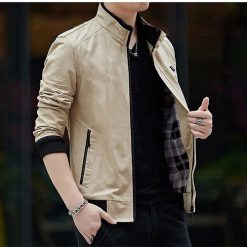 Áo Khoác Kaki Nam Có Lớp Lót Sọc Caro Thời Trang XM07 14 Áo Khoác Kaki Nam Có Lớp Lót Sọc Caro Thời Trang XM07 - Donabico Mart