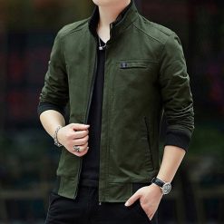 Áo Khoác Kaki Nam Có Lớp Lót Sọc Caro Thời Trang XM07 10 Áo Khoác Kaki Nam Có Lớp Lót Sọc Caro Thời Trang XM07 - Donabico Mart