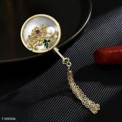 Ghim Cài Áo Hình Hoa Cúc Phối Tua Rua Bằng Hợp Kim Thời Trang Cho Nữ 15 Ghim Cài Áo Hình Hoa Cúc Phối Tua Rua Bằng Hợp Kim Thời Trang Cho Nữ - Donabico Mart