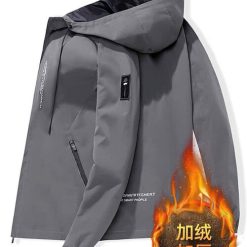 Áo Khoác Dù Ép 3 Lớp Siêu Dày Có Nón Chữ Thêu 16 Áo Khoác Dù Ép 3 Lớp Siêu Dày Có Nón Chữ Thêu - Donabico Mart