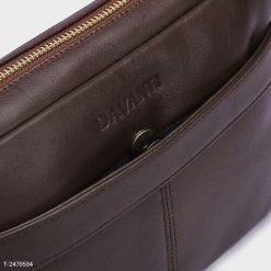 Túi Đeo Chéo Da Bò Cao Cấp Dáng Ngang Phong Cách DD16 16 Túi Đeo Chéo Da Bò Cao Cấp Dáng Ngang Phong Cách DD16 - Donabico Mart