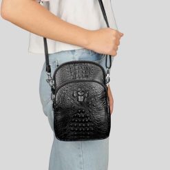 Túi Đeo Vai Nữ Da Cá Sấu FCHW26 - Donabico Mart