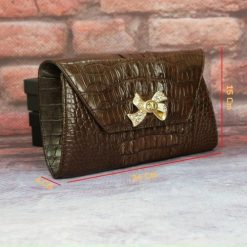 Túi Đeo Chéo Nơ Nữ Da Cá Sấu FCHW21 - Donabico Mart