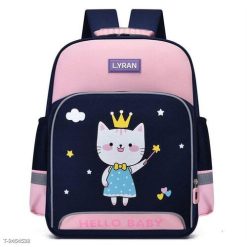 Balo Chống Gù Lyran Cao Cấp Cho Học Sinh Tiểu Học, Balo Chống Nước, Có Viền Dạ Quang 56324 - Donabico Mart