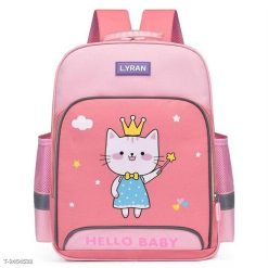 Balo Chống Gù Lyran Cao Cấp Cho Học Sinh Tiểu Học, Balo Chống Nước, Có Viền Dạ Quang 56324 - Donabico Mart