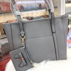 Bộ Túi Xách Nữ Kèm Ví Nhỏ Màu Đen Sang Trọng QC 500K - Donabico Mart