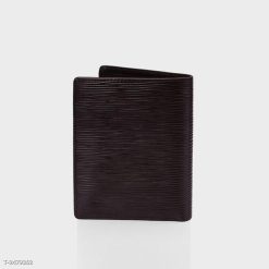 Bóp Ví Da Bò Vân Epi Dáng Đứng Đính Logo Hợp Kim Phong Cách FB291 - Donabico Mart