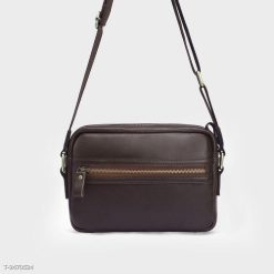 Túi Đeo Chéo Da Bò Cao Cấp Dáng Ngang Phong Cách DD16 15 Túi Đeo Chéo Da Bò Cao Cấp Dáng Ngang Phong Cách DD16 - Donabico Mart