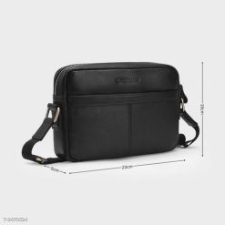 Túi Đeo Chéo Da Bò Cao Cấp Dáng Ngang Phong Cách DD16 20 Túi Đeo Chéo Da Bò Cao Cấp Dáng Ngang Phong Cách DD16 - Donabico Mart