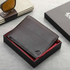 Ví Da Nam Ngang 4U Dập Vân Ngang FA220 - Donabico Mart