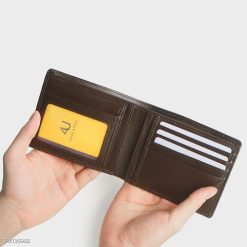 Ví Da Nam Ngang 4U Dập Vân Ngang FA220 - Donabico Mart