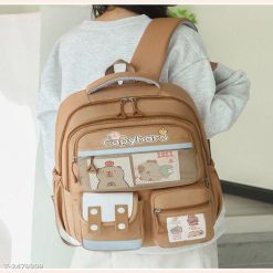 Balo Học Sinh Chống Thấm Capybara Siêu Cute Hot Trend WH745 23 Balo Học Sinh Chống Thấm Capybara Siêu Cute Hot Trend WH745 - Donabico Mart