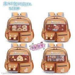 Balo Học Sinh Chống Thấm Capybara Siêu Cute Hot Trend WH745 15 Balo Học Sinh Chống Thấm Capybara Siêu Cute Hot Trend WH745 - Donabico Mart