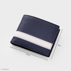 Ví Nam Da Bò Saffiano Phối Màu Phong Cách DFA261 23 Ví Nam Da Bò Saffiano Phối Màu Phong Cách DFA261 - Donabico Mart