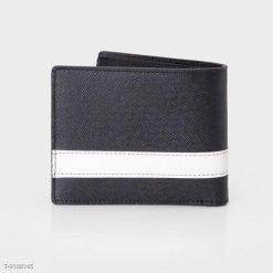 Ví Nam Da Bò Saffiano Phối Màu Phong Cách DFA261 14 Ví Nam Da Bò Saffiano Phối Màu Phong Cách DFA261 - Donabico Mart