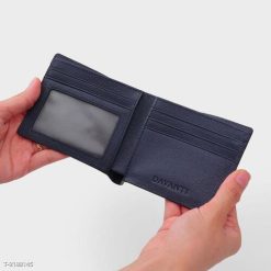 Ví Nam Da Bò Saffiano Phối Màu Phong Cách DFA261 18 Ví Nam Da Bò Saffiano Phối Màu Phong Cách DFA261 - Donabico Mart