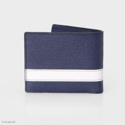 Ví Nam Da Bò Saffiano Phối Màu Phong Cách DFA261 17 Ví Nam Da Bò Saffiano Phối Màu Phong Cách DFA261 - Donabico Mart