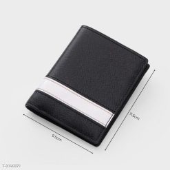 Ví Nam Da Bò Saffiano Phối Màu Sang Trọng DFB262 21 Ví Nam Da Bò Saffiano Phối Màu Sang Trọng DFB262 - Donabico Mart