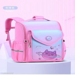 Balo Tiểu Học Chống Gù Chống Thấm Cao Cấp Bảo Vệ Cột Sống Cho Bé WH366 - Donabico Mart