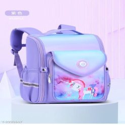 Balo Tiểu Học Chống Gù Chống Thấm Cao Cấp Bảo Vệ Cột Sống Cho Bé WH366 - Donabico Mart