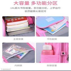 Balo Tiểu Học Chống Gù Chống Thấm Cao Cấp Bảo Vệ Cột Sống Cho Bé WH366 - Donabico Mart