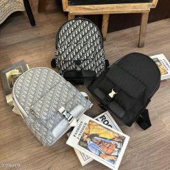 Balo Da Thời Trang Size 40 Ngăn Rộng Lớn Vừa A4 Sách Vở Siêu Hot WH628 - Donabico Mart