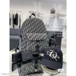 Balo Da Thời Trang Size 40 Ngăn Rộng Lớn Vừa A4 Sách Vở Siêu Hot WH628 - Donabico Mart