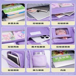 Balo Chống Gù Mẫu Mới Cho Bé Tiểu Học Siêu Nhẹ, Chống Thấm WH336 14 Balo Chống Gù Mẫu Mới Cho Bé Tiểu Học Siêu Nhẹ, Chống Thấm WH336 - Donabico Mart