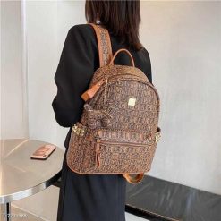 Balo Da In Họa Tiết Phong Cách Âu Mỹ Thời Trang WH7 12 Balo Da In Họa Tiết Phong Cách Âu Mỹ Thời Trang WH7