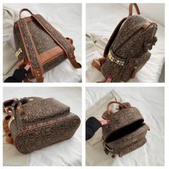 Balo Da In Họa Tiết Phong Cách Âu Mỹ Thời Trang WH7 10 Balo Da In Họa Tiết Phong Cách Âu Mỹ Thời Trang WH7