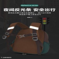 Balo Mẫu Giáo Cao Cấp Sesame Baby, Nhẹ Nhàng, Bền Đẹp, Đủ Màu Kèm Móc Khóa Bông WH804 - Donabico Mart