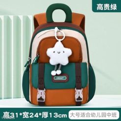 Balo Mẫu Giáo Cao Cấp Sesame Baby, Nhẹ Nhàng, Bền Đẹp, Đủ Màu Kèm Móc Khóa Bông WH804 - Donabico Mart