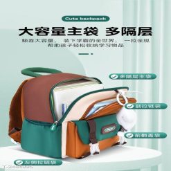 Balo Mẫu Giáo Cao Cấp Sesame Baby, Nhẹ Nhàng, Bền Đẹp, Đủ Màu Kèm Móc Khóa Bông WH804 - Donabico Mart