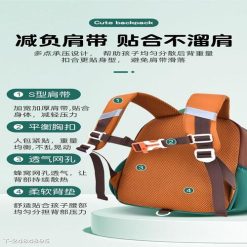 Balo Mẫu Giáo Cao Cấp Sesame Baby, Nhẹ Nhàng, Bền Đẹp, Đủ Màu Kèm Móc Khóa Bông WH804 - Donabico Mart