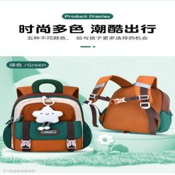 Balo Mẫu Giáo Cao Cấp Sesame Baby, Nhẹ Nhàng, Bền Đẹp, Đủ Màu Kèm Móc Khóa Bông WH804 - Donabico Mart