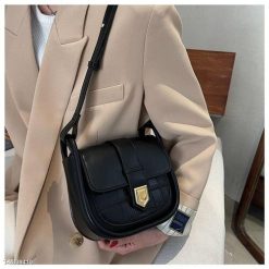 Túi Xách Nữ Đeo Chéo Đeo Vai Nữ Thời Trang Hàn Quốc Bán Nguyệt Viền Nổi Tinh Tế - Donabico Mart