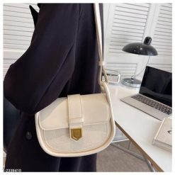 Túi Xách Nữ Đeo Chéo Đeo Vai Nữ Thời Trang Hàn Quốc Bán Nguyệt Viền Nổi Tinh Tế - Donabico Mart