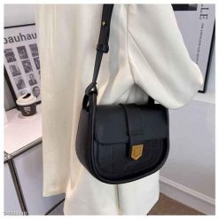 Túi Xách Nữ Đeo Chéo Đeo Vai Nữ Thời Trang Hàn Quốc Bán Nguyệt Viền Nổi Tinh Tế - Donabico Mart