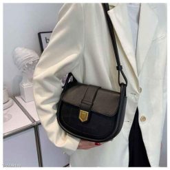 Túi Xách Nữ Đeo Chéo Đeo Vai Nữ Thời Trang Hàn Quốc Bán Nguyệt Viền Nổi Tinh Tế - Donabico Mart