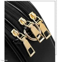 Túi Đeo Chéo Khóa Giọt Lệ 3 Ngăn Da Pu Mềm Siêu Xinh WH127 9 Túi Đeo Chéo Khóa Giọt Lệ 3 Ngăn Da Pu Mềm Siêu Xinh WH127 - Donabico Mart