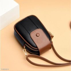 Túi Đeo Chéo Đựng Điện Thoại Siêu Xinh Họa Tiết Khuy Viền WH453 - Donabico Mart