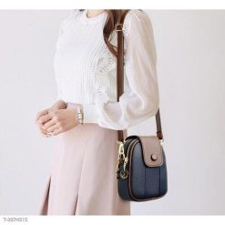 Túi Đeo Chéo Đựng Điện Thoại Siêu Xinh Họa Tiết Khuy Viền WH453 - Donabico Mart