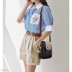 Túi Đeo Chéo Đựng Điện Thoại Siêu Xinh Họa Tiết Khuy Viền WH453 - Donabico Mart