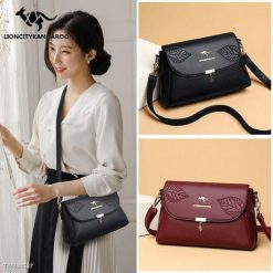 Túi Xách Nữ Đeo Vai Họa Tiết Chuột Túi Sang Trọng WH520 Winnie House 4 Túi Xách Nữ Đeo Vai Họa Tiết Chuột Túi Sang Trọng WH520 Winnie House - Donabico Mart