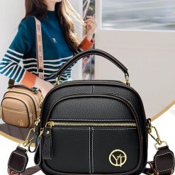 Túi Xách Nữ Đeo Chéo YT Dây Bản To Nhiều Ngăn Tiện Dụng WH591 - Winnie House - Donabico Mart