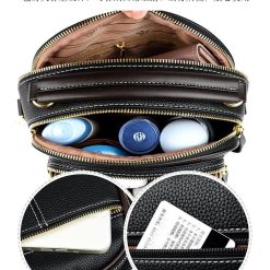 Túi Xách Nữ Đeo Chéo YT Dây Bản To Nhiều Ngăn Tiện Dụng WH59 8 Túi Xách Nữ Đeo Chéo YT Dây Bản To Nhiều Ngăn Tiện Dụng WH591 - Winnie House - Donabico Mart