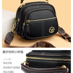 Túi Xách Nữ Đeo Chéo YT Dây Bản To Nhiều Ngăn Tiện Dụng WH59 7 Túi Xách Nữ Đeo Chéo YT Dây Bản To Nhiều Ngăn Tiện Dụng WH591 - Winnie House - Donabico Mart