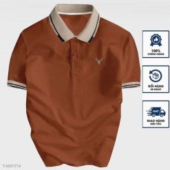 Áo Thun Polo Cổ Bẻ Thêu Logo Sừng Hươu Vải Thun Cotton Co Giãn 4 Chiều Cực Sang Trọng 10 Táo Thun Polo Cổ Bẻ Thêu Logo Sừng Hươu Vải Thun Cotton Co Giãn 4 Chiều Cực Sang Trọng - Donabico Mart